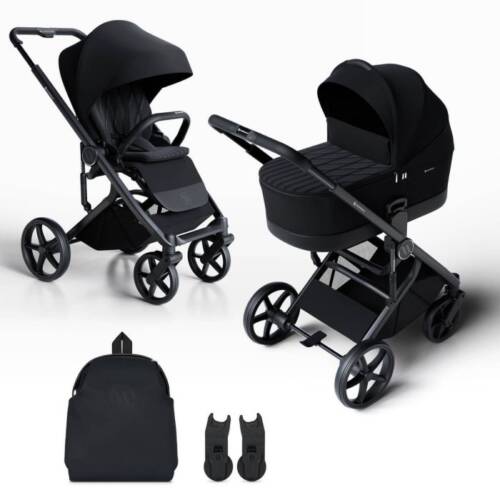 Avionaut Sirius 2-in-1 Pram with Accessories - Black