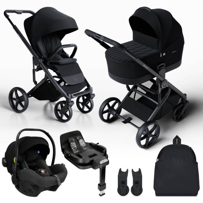 Avionaut Sirius 3-in-1 Travel System with Pixel Pro 2.0 C & IQ Orbit Base - Black