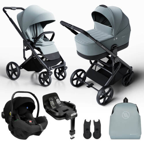Avionaut Sirius 3-in-1 Travel System with Pixel Pro 2.0 C & IQ Orbit Base - Blue
