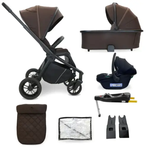 My Babiie MB450i 3-in-1 Travel System - Chocolate