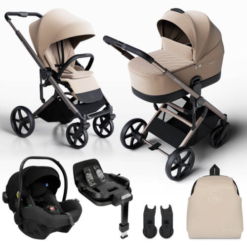 Avionaut Sirius 3-in-1 Travel System with Pixel Pro 2.0 C & IQ Orbit Base – Beige