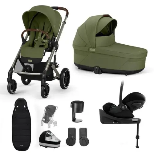 Cybex Balios Pushchair Bundle with Cybex Cloud G – Moss