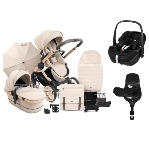 iCandy Peach 7 Complete bundle with Maxi Cosi Pebble 360 Pro2- Biscotti