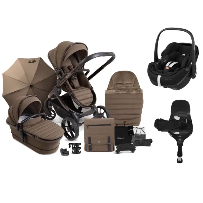 iCandy Peach 7 Complete bundle with Maxi Cosi Pebble 360 Pro2- Coco