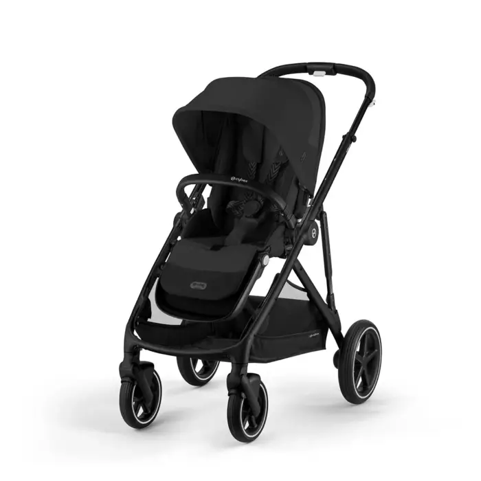 Cybex Gazelle S Pushchair & Cloud T Luxury Bundle - Moon Black