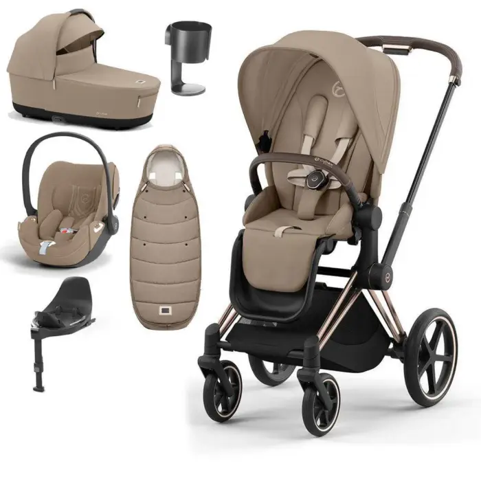 Cybex Priam Ultimate Cloud T Bundle – Cozy Beige