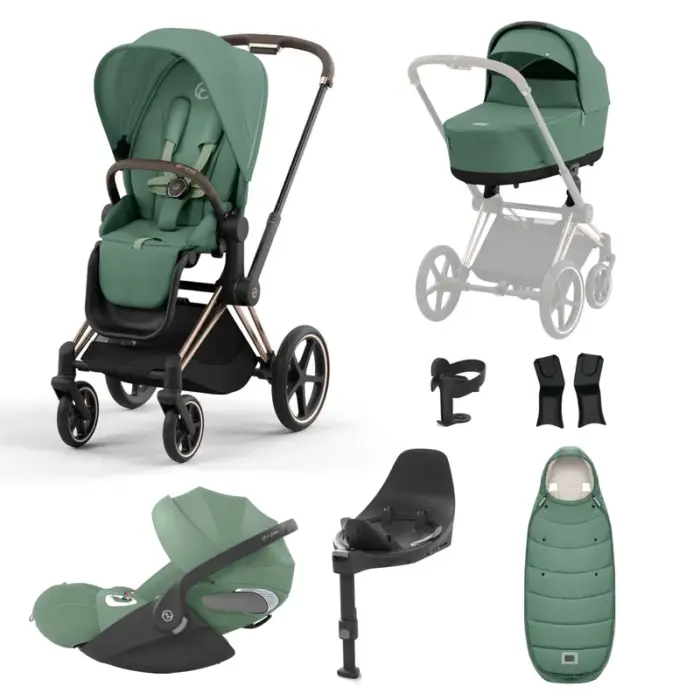 Cybex Priam Ultimate Cloud T Bundle – Leaf Green