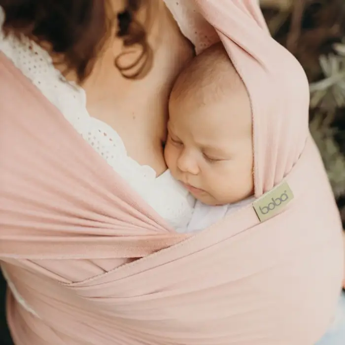 Tutti Bambini Boba Serenity Baby Wrap- Bloom