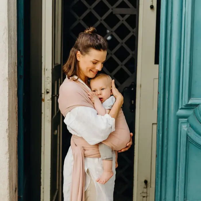 Tutti Bambini Boba Serenity Baby Wrap- Bloom