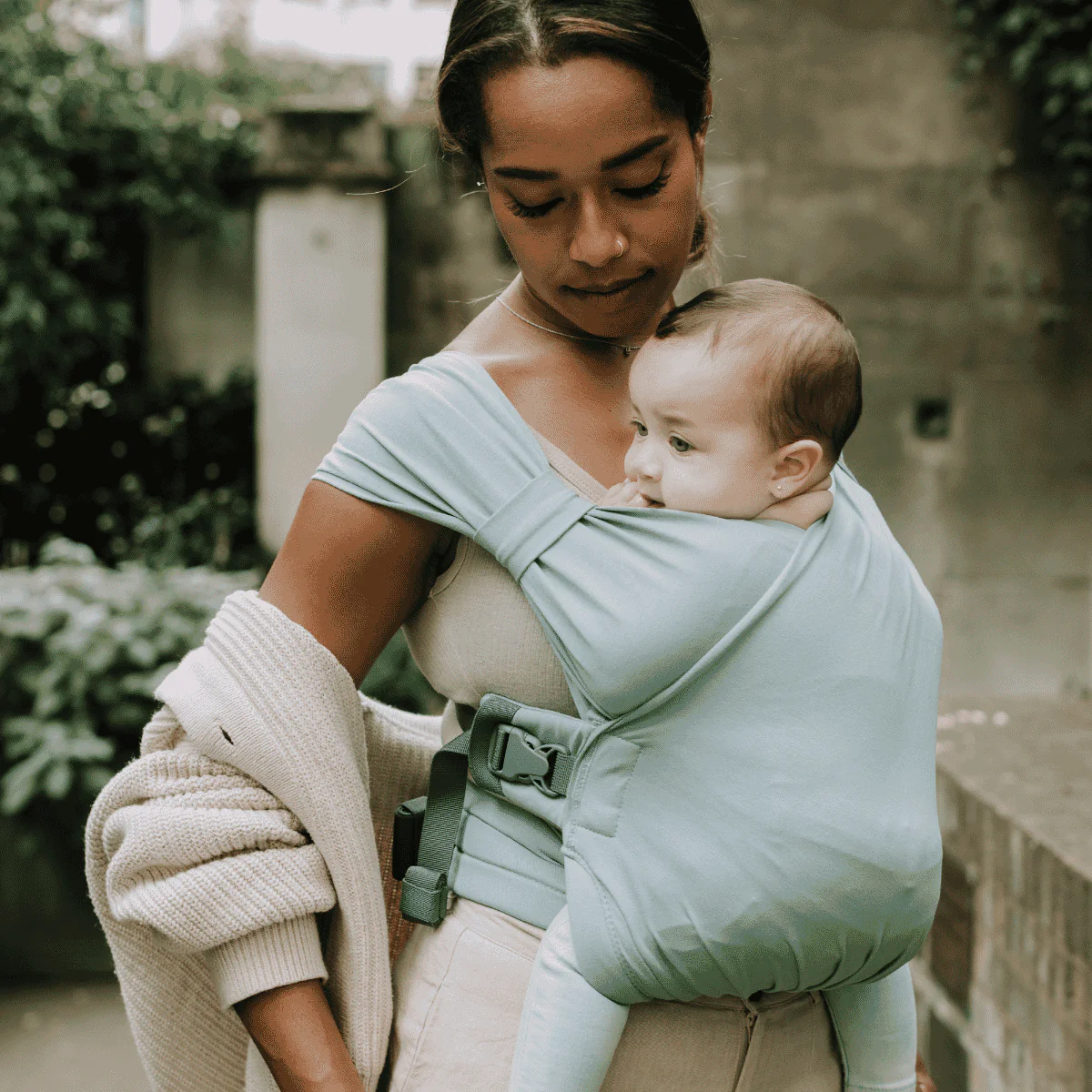 Tutti Bambini Boba Bliss Baby Carrier- Sea Mist