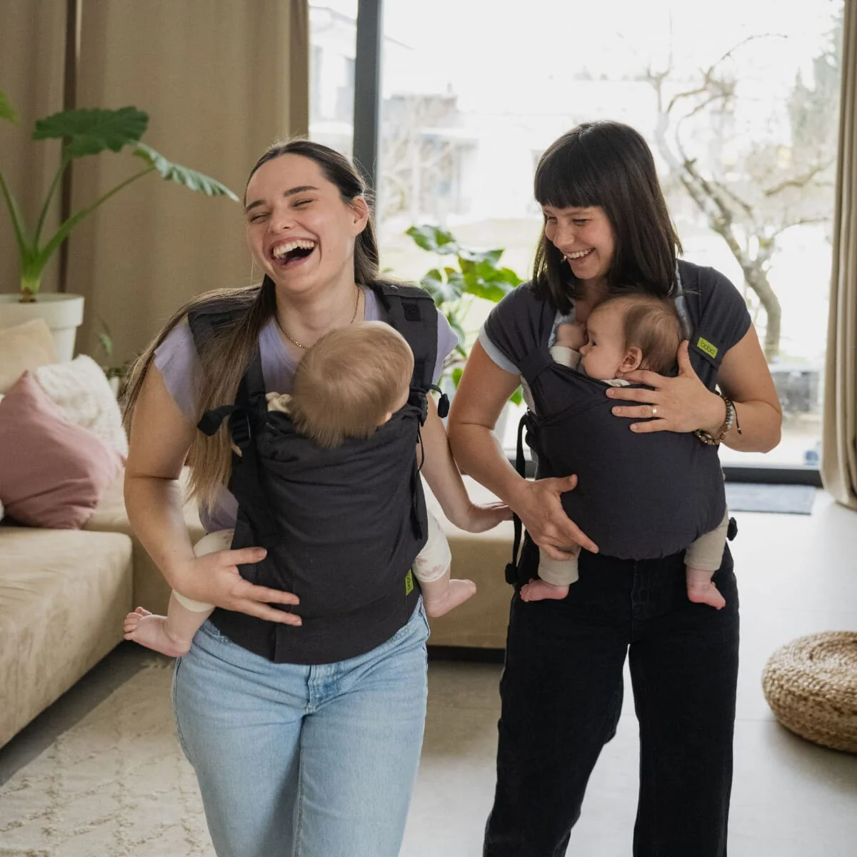 Tutti Bambini Boba Bliss Baby Carrier- Charcoal