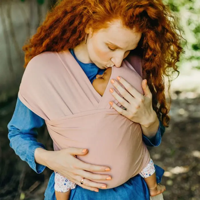 Tutti Bambini Boba Serenity Baby Wrap- Bloom
