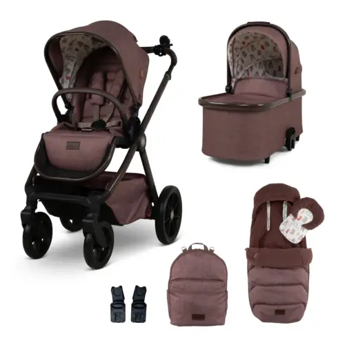 Cosatto Giggle 4 Special Edition Pram and Accessory Bundle- Bear Hug