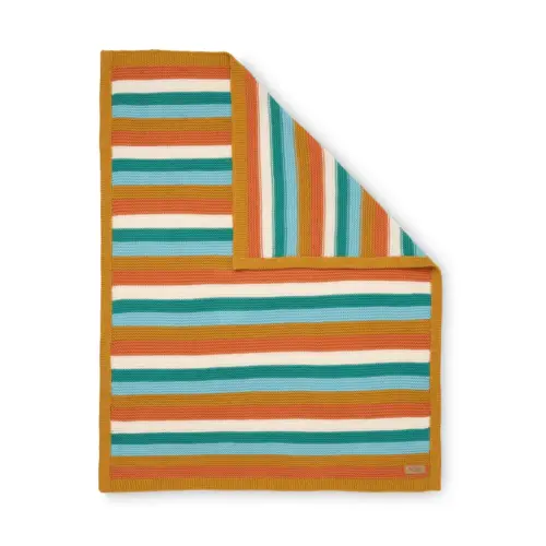 Tutti Bambini Chunky Knitted Baby Blanket - Run Wild
