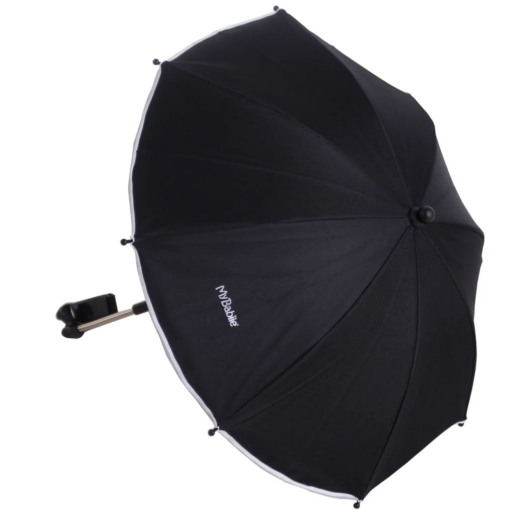 My Babiie Black Pushchair Parasol