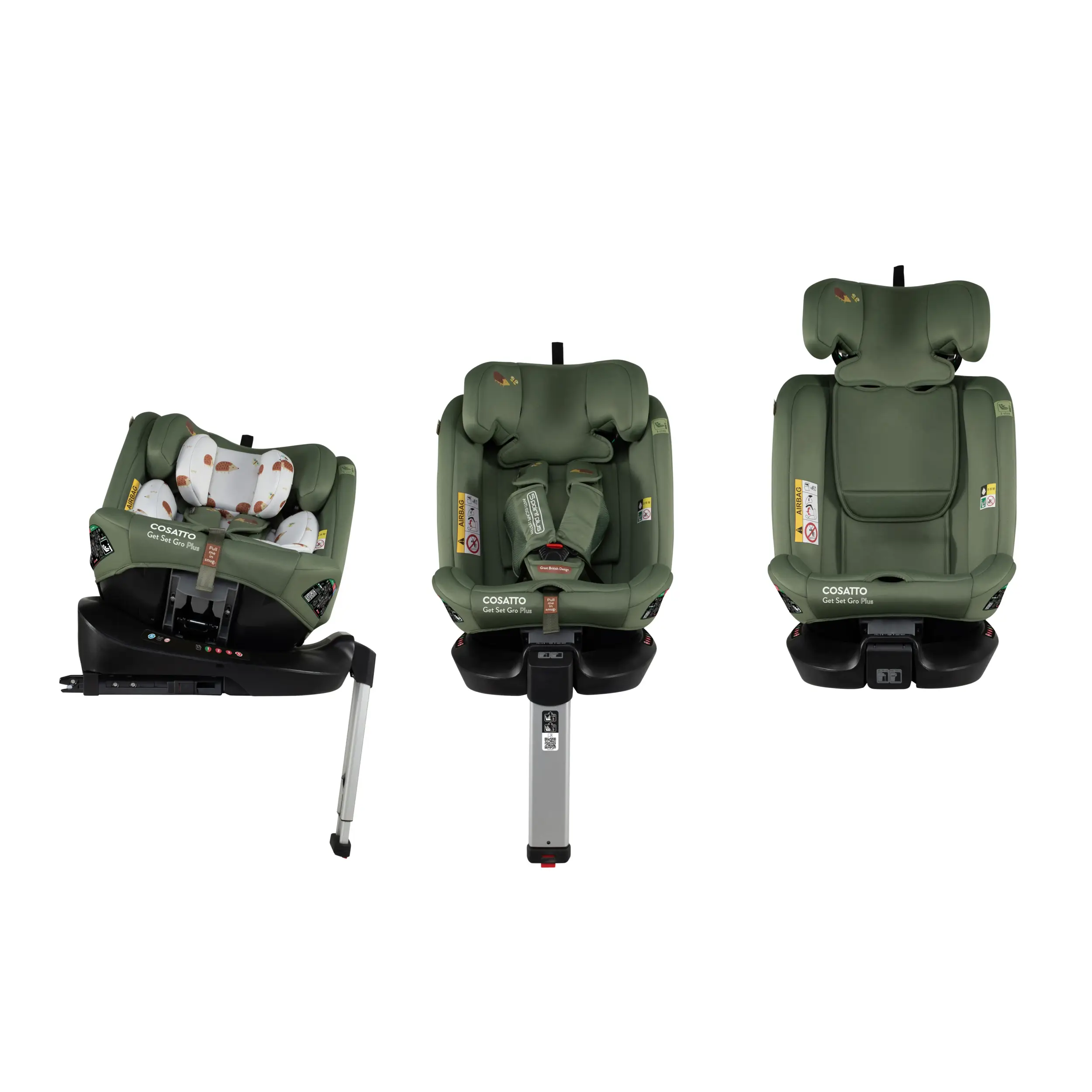 Cosatto Get Set Gro Plus i-Size 360 Car Seat- Hoglet