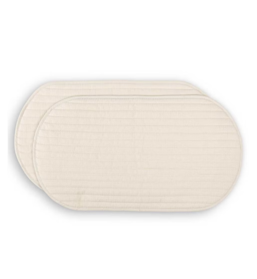 Cuddleco 2 Pack Travel Changing Pad - Cashmere Waffle