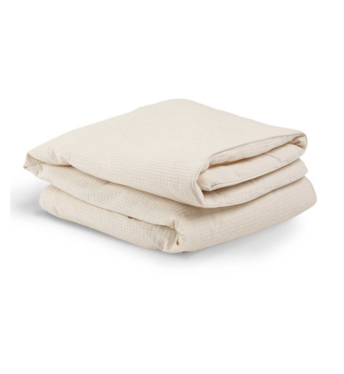 Cuddleco 4 Piece Cot Bedding Set- Cashmere Waffle