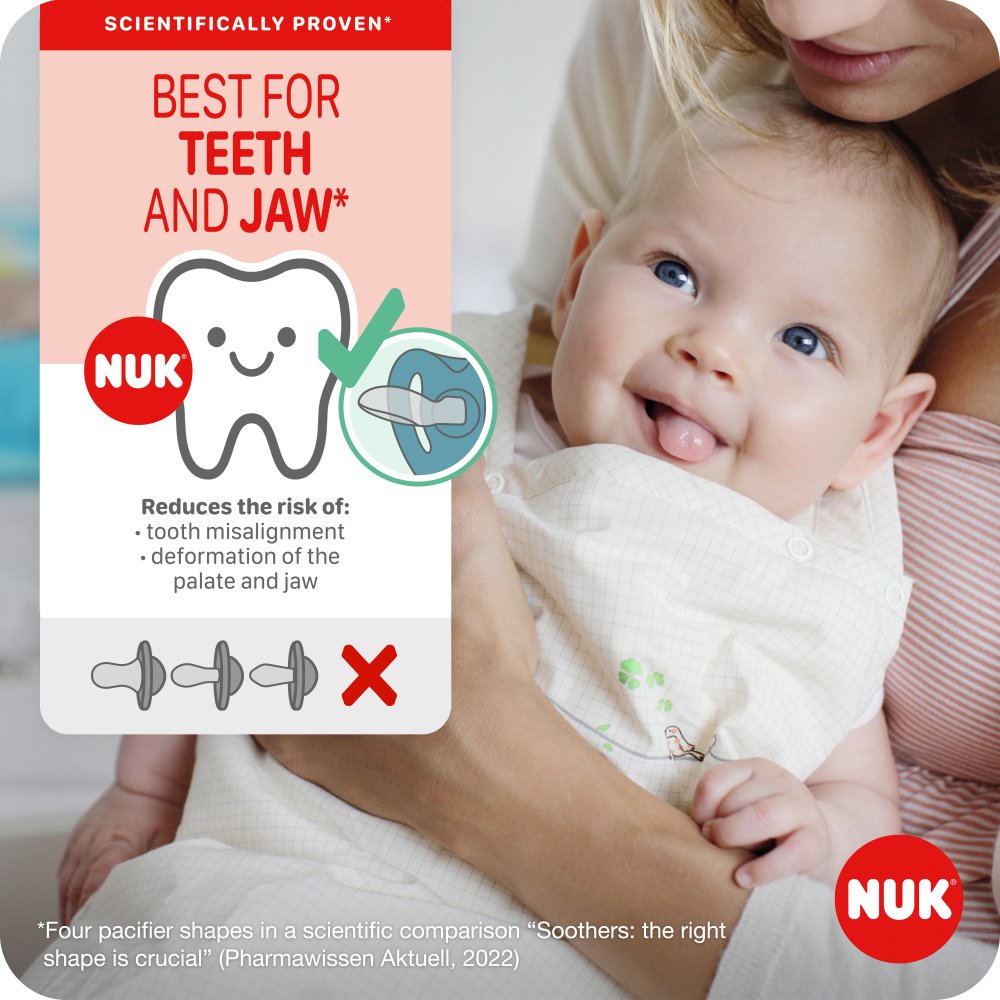 Nuk Star Soother Blue 0-2 Months