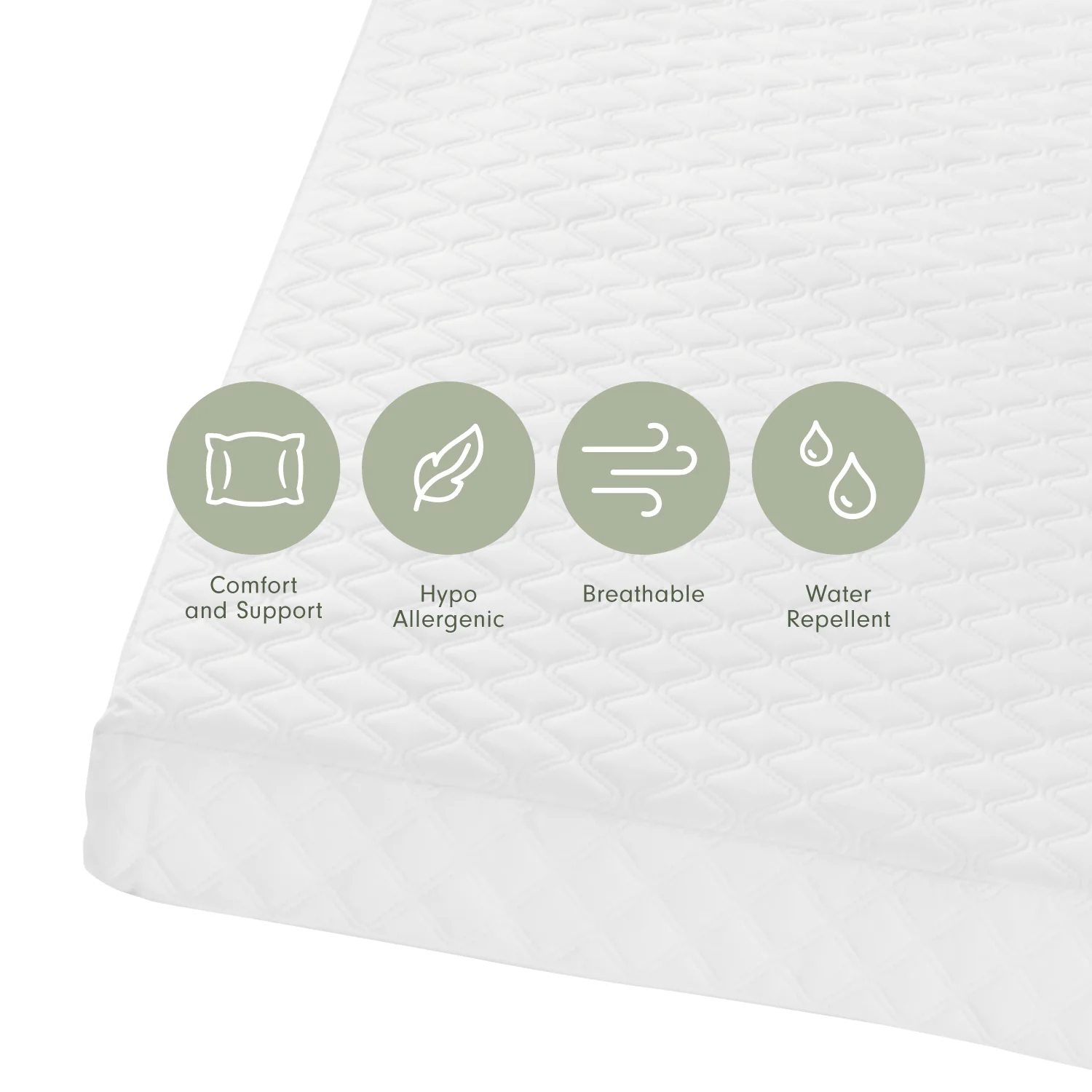 Tutti Bambini Sprung Cot Mattress (60 x 120 cm)