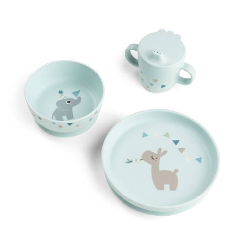 Done by Deer Foodie dinner set - Wally - Blue