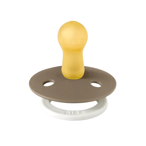 Bibs Colour GLOW Dummies 2 Pack - Vanilla/Dark Oak