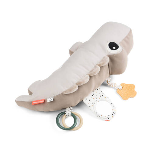 Done by Deer -Tummy Time Activity Toy - Croco - Sand