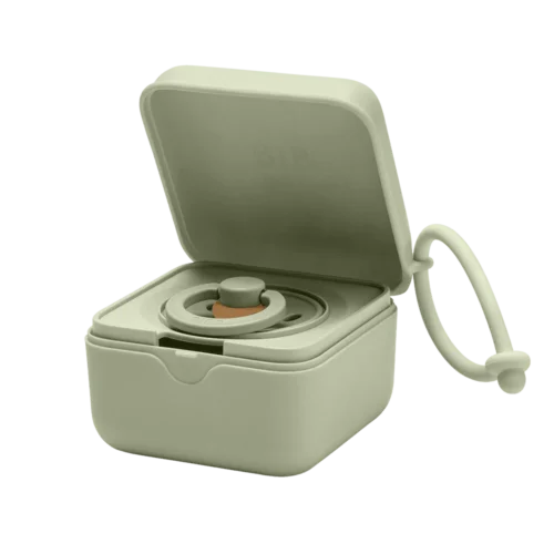 Bibs Dummy Box - Sage