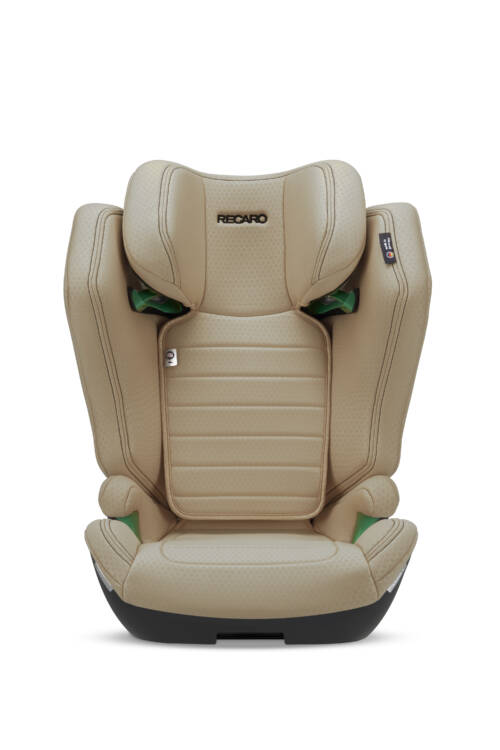 Recaro Axion 1 High Back Booster Car Seat | Elegant Beige 2