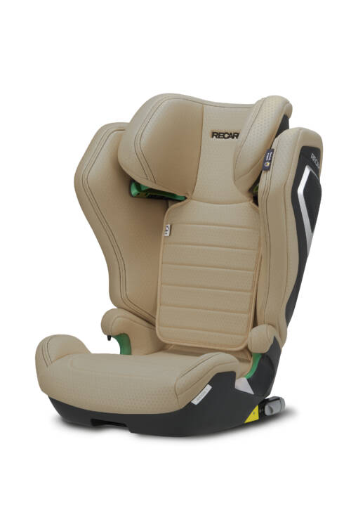 Recaro Axion 1 High Back Booster Car Seat | Elegant Beige 1