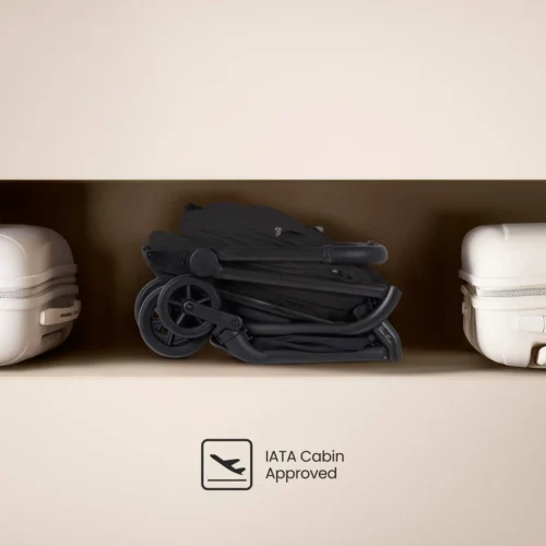 Silver Cross Nia Compact Travel Stroller- Onyx