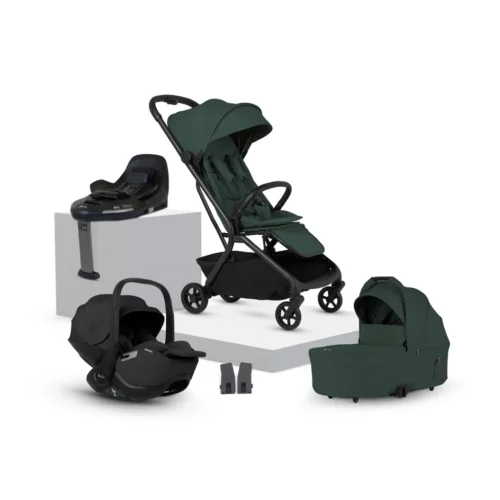 Silver Cross Nia Compact Travel System (8 Piece)- Conifer