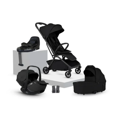 Silver Cross Nia Compact Travel System (8 Piece)- Onyx