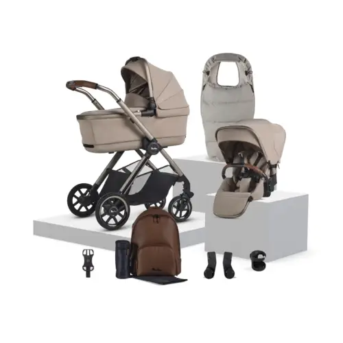Silver Cross Reef 2 Special Edition Pushchair & Accessories Bundle, Frappe