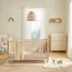 CuddleCo Remi 2 Piece Nursery Furniture Set Oak & Cashmere