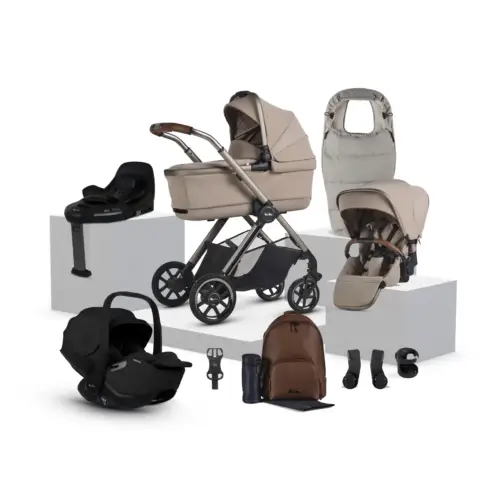 Silver Cross Reef 2 Special Edition Pushchair Ultimate 360 Infant Carrier Bundle - Frappe