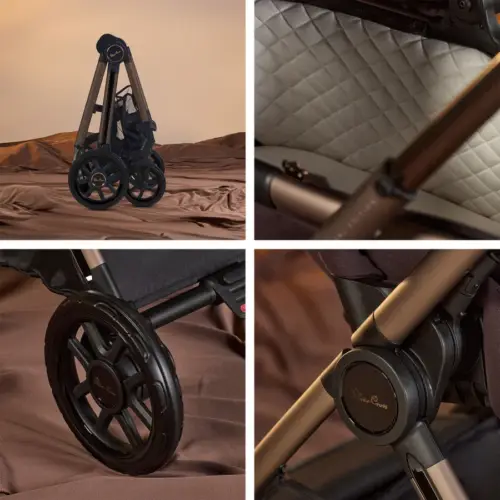 Silver Cross Reef 2 Special Edition Pushchair & Accessories Bundle, Ganache