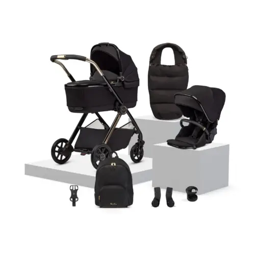 Silver Cross Reef 2 Special Edition Pushchair & Accessories Bundle, Espresso