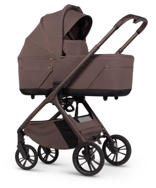 Venicci Tila 2-in-1 Pram (11-piece Essential Bundle) - Noce