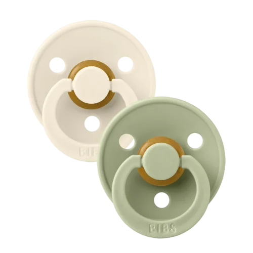 Bibs Colour Dummies 2 Pack - Ivory/Sage