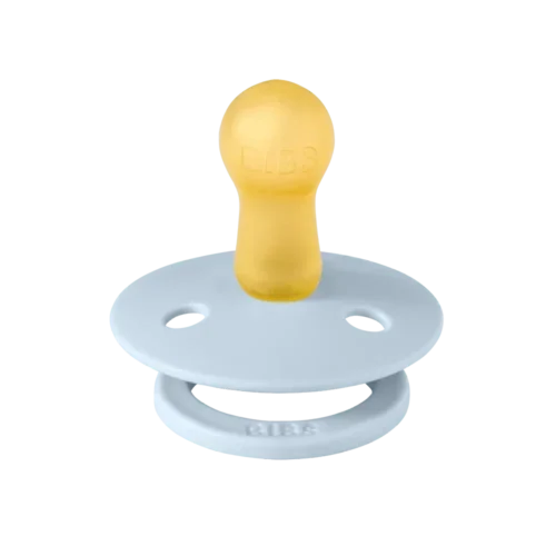 Bibs Colour Dummies 2 Pack - Iron/Baby Blue