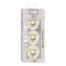 Bibs Baby Dummies Try-It Collection 3 pack - Ivory