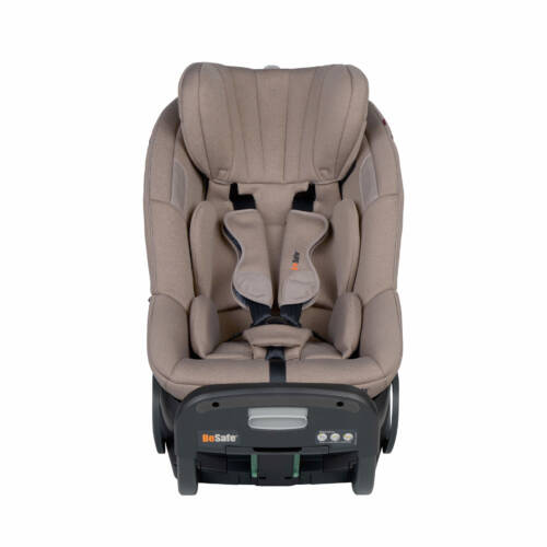 BeSafe Stretch² Extended Rear Facing Carseat- Dark Sand Soft Breeze