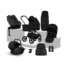 Silver Cross Breez Travel System Ultimate 360 Family Car Seat Bundle (13 piece)- Onyx