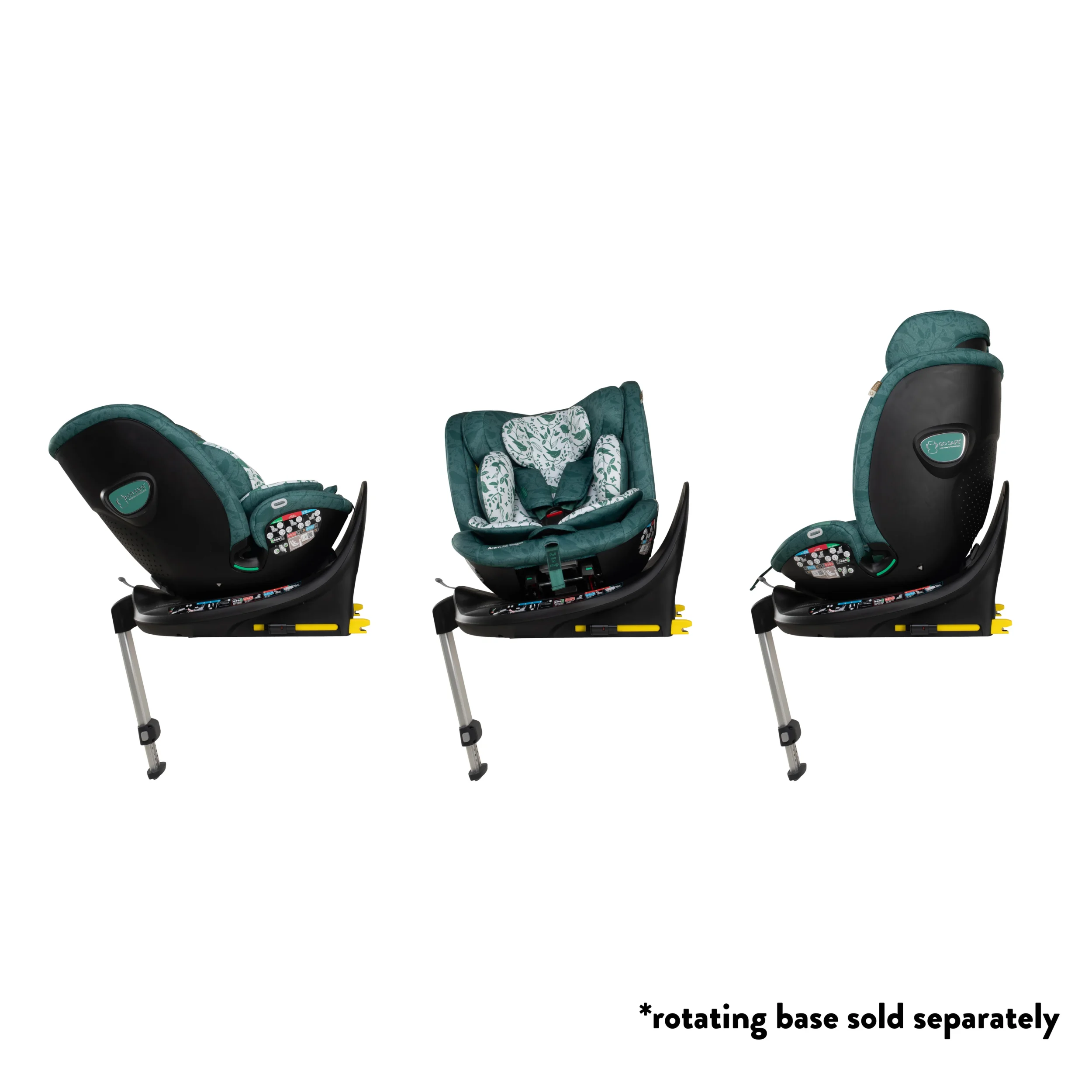 Cosatto Ultimate Wow 3 Special Edition All Stage Family Rotate & Recline 2 Base Bundle- Wildwood