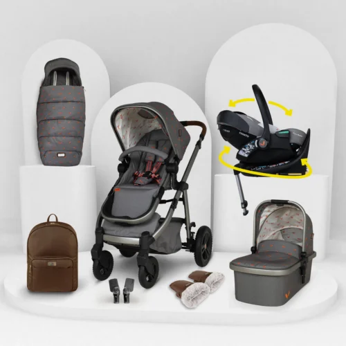 Cosatto Ultimate Wow 3 Rotate & Recline Cozy Bundle- Foxling