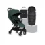 Silver Cross Clic 2 Stroller & Footmuff Bundle -Conifer