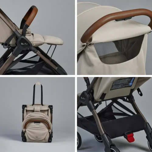 Silver Cross Clic 2 Stroller- Latte
