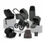 Silver Cross Cove Travel System Ultimate 360 Family Car Seat Bundle (11 piece)-Pewter