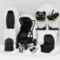 Cosatto Ultimate Wow 3 All Stage Family Rotate & Recline 2 Base Bundle- Silhouette